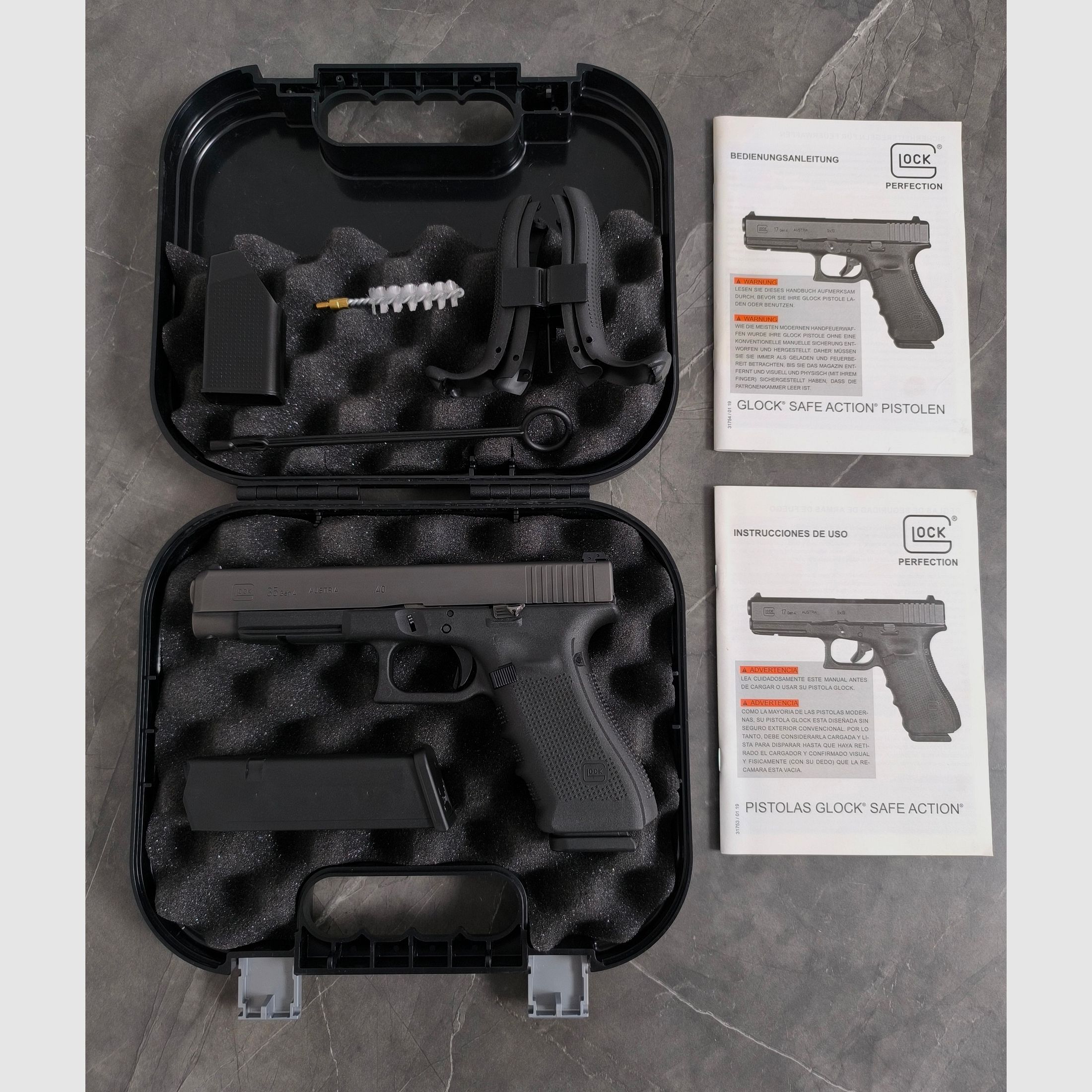 Glock 35 Gen4 .40 S&W – like new – fired few times – complete, immagine 1 di 6