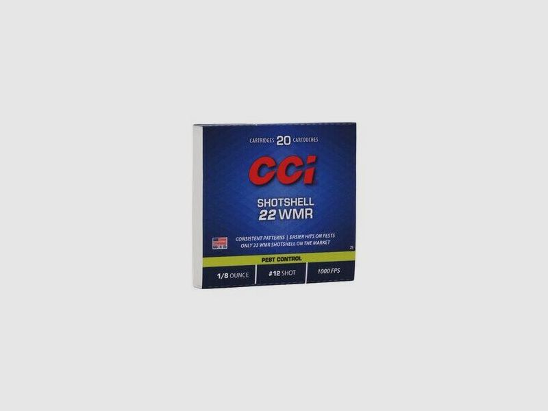 CCI munitie .22 WMR shotshell