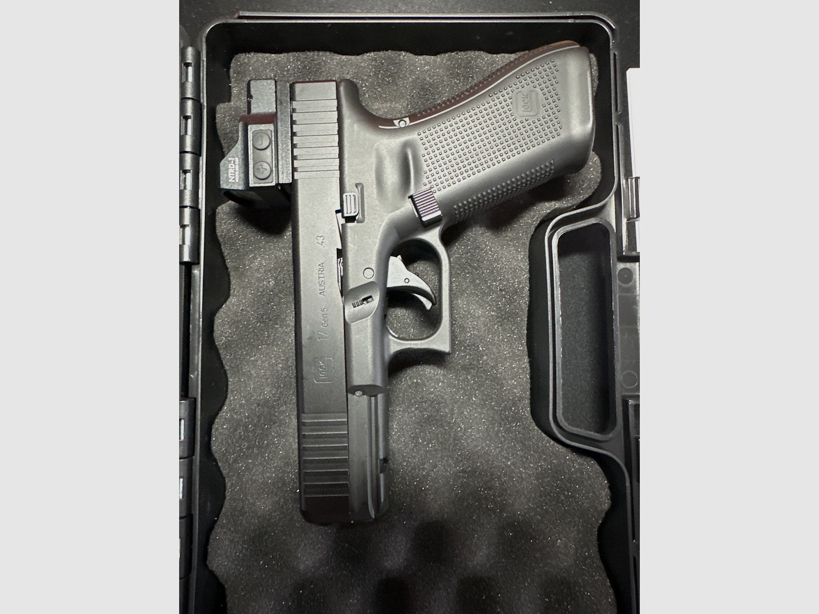 Glock 17 Gen. 5 T4E  CO2- RAM Pistole Kal. .43 