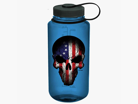 7.62 Design 7.62 Design Drinking Bottle Nalgene 501 Skull 950 ml blue