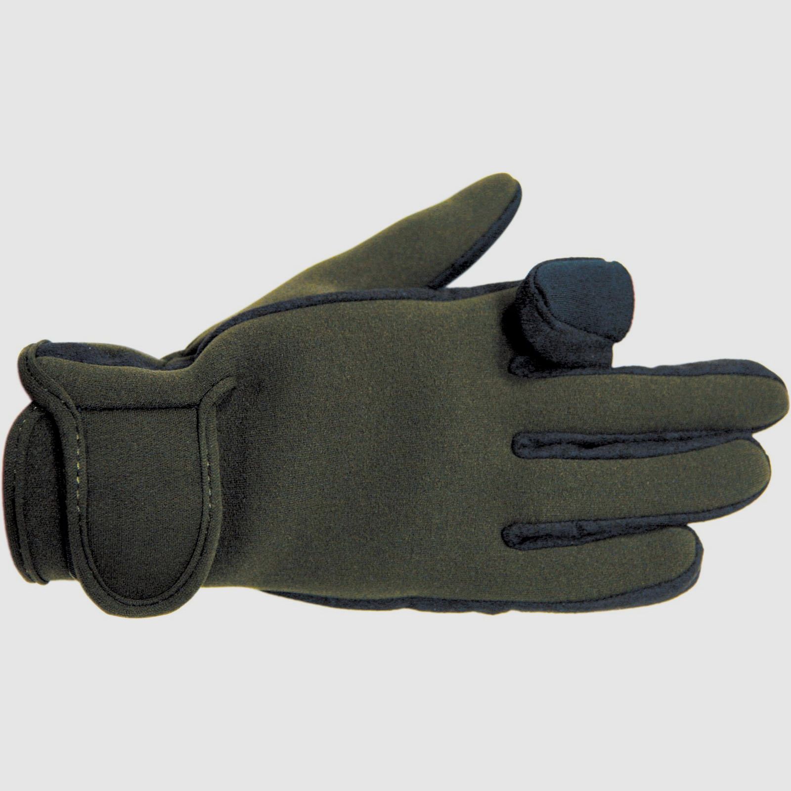 Percussion Handschuhe Neopren Khaki