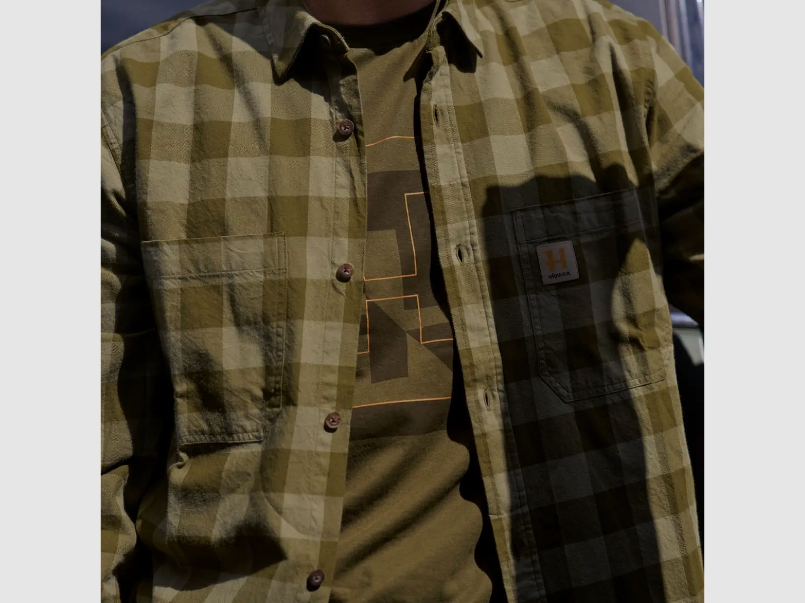 Härkila Scandinavisch Shirt (Donkergroen Ruit)