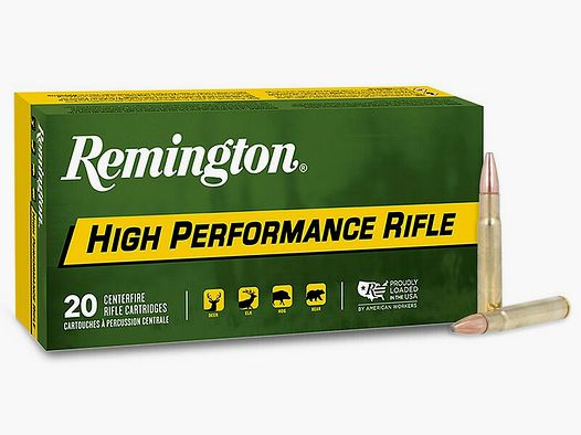Remington High Performance .35 Whelen 250GR PSP 20 Patronen