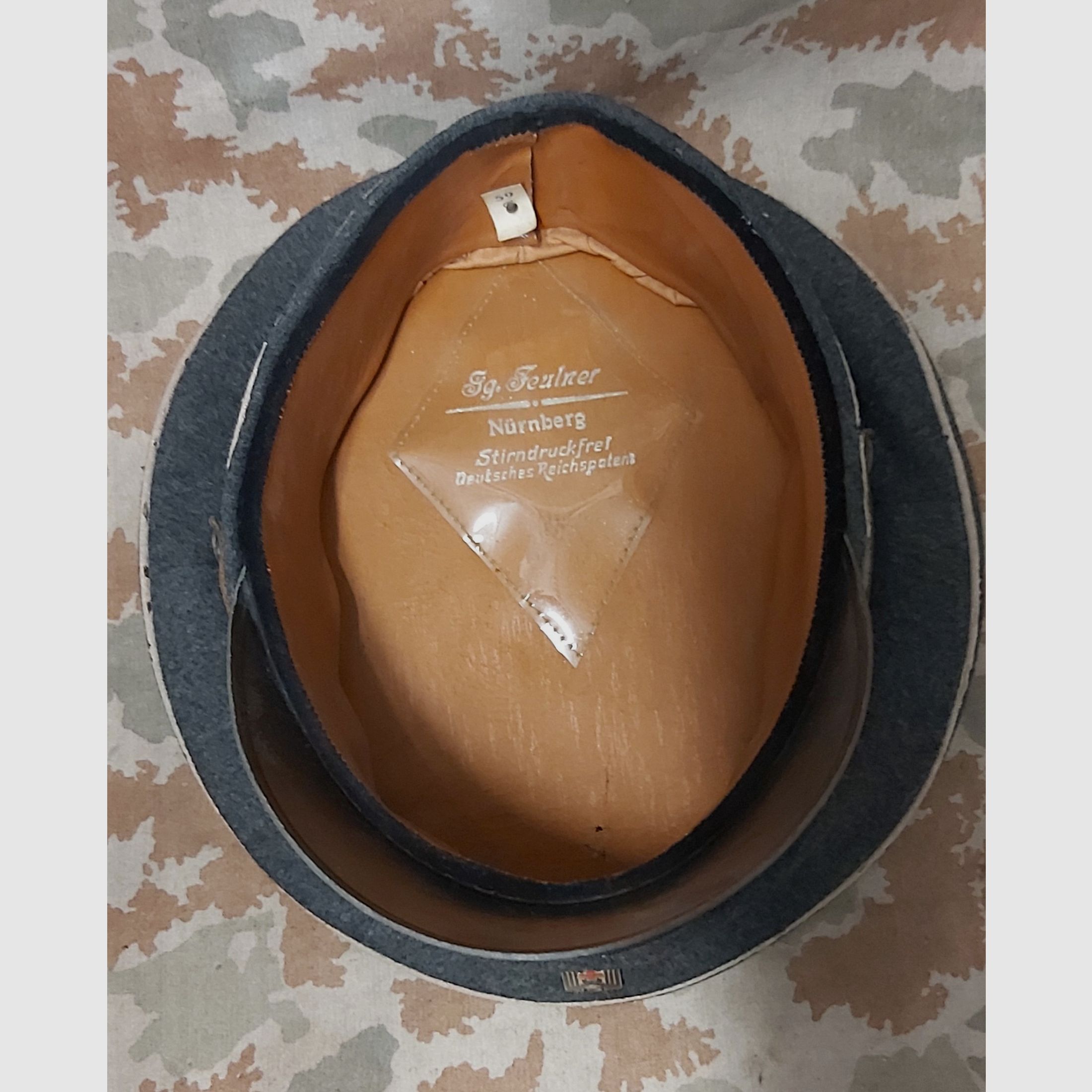 2e Guerre mondiale Croix-Rouge allemande, casquette pour troupes