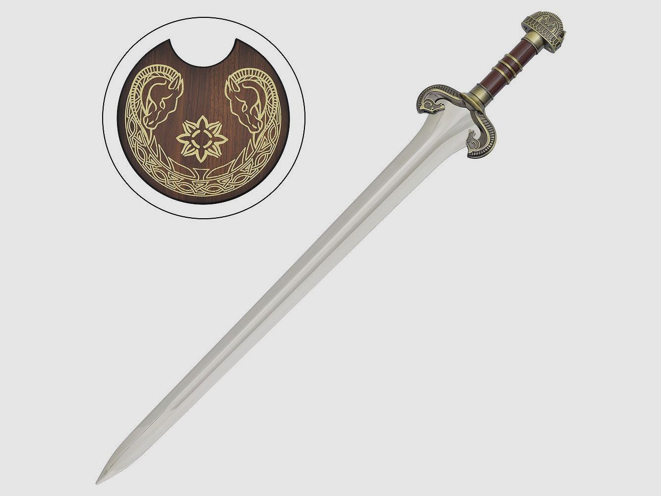 Schwert von Eowyn inklusive Wandhalterung