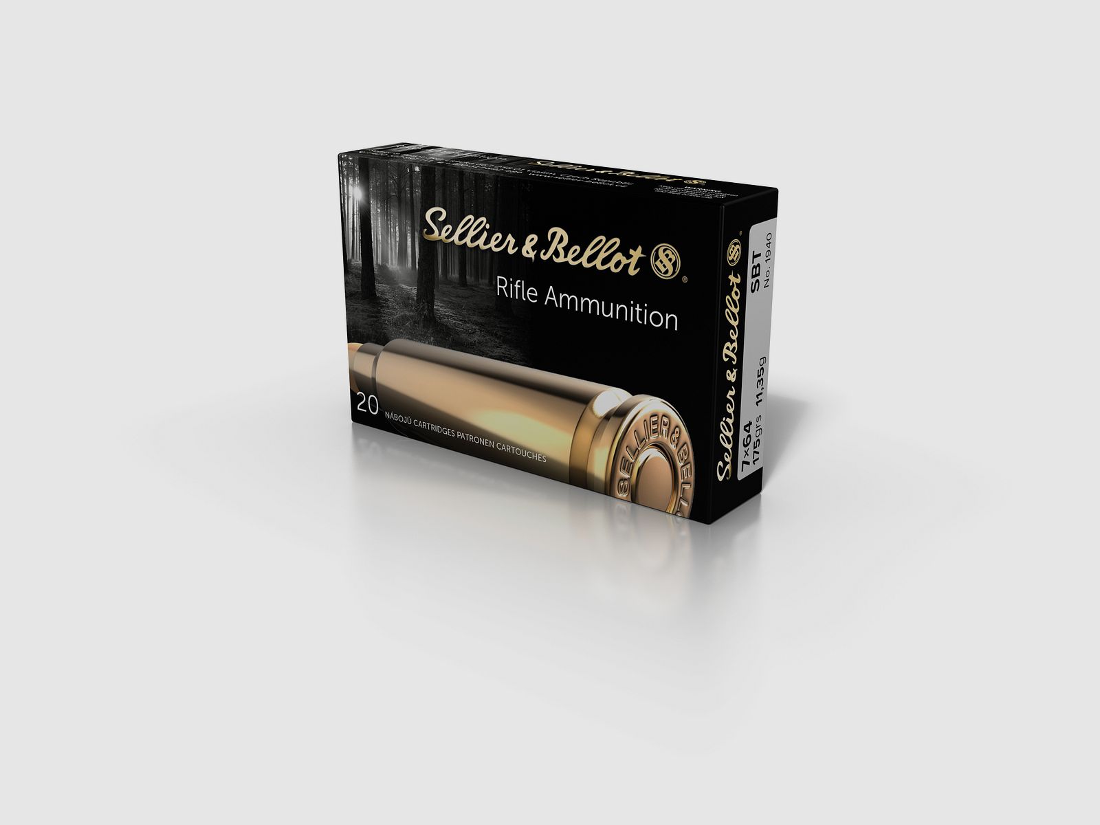 Amunicja S&B 7x64 SBT 11.35g, zdjęcie 3 z 3