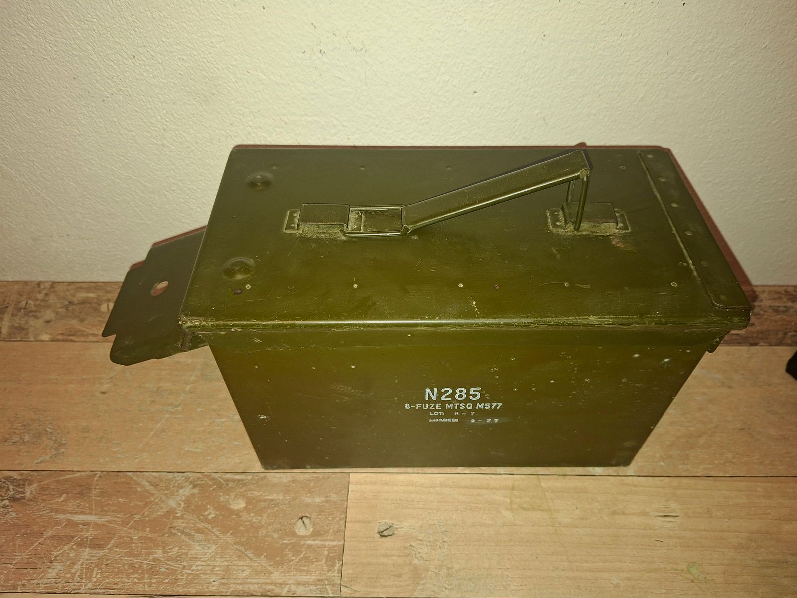 Caisses de munitions