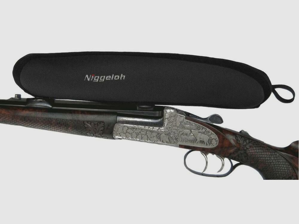 Niggeloh richtkijkerbescherming zwart neopreen maat L