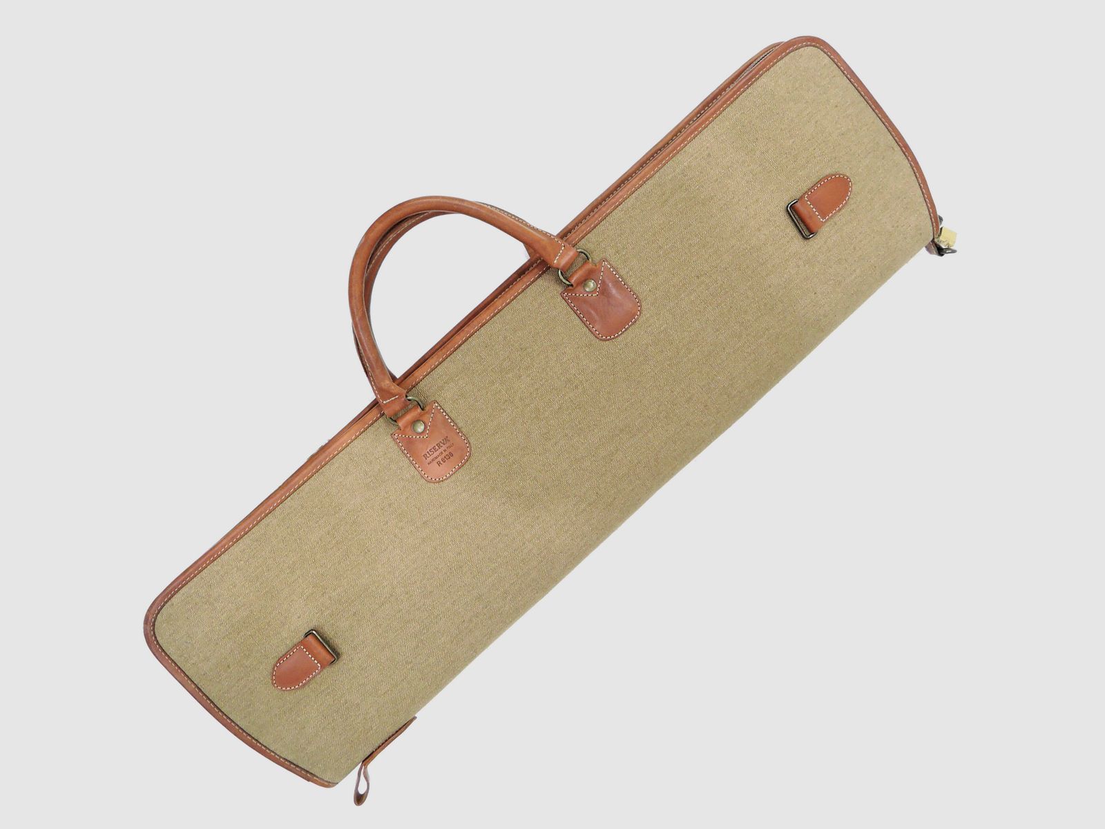 Riserva – Futteral für zerlegtes Gewehr – Leinen Leder 75cm (#R6136), Bild 2 von 2