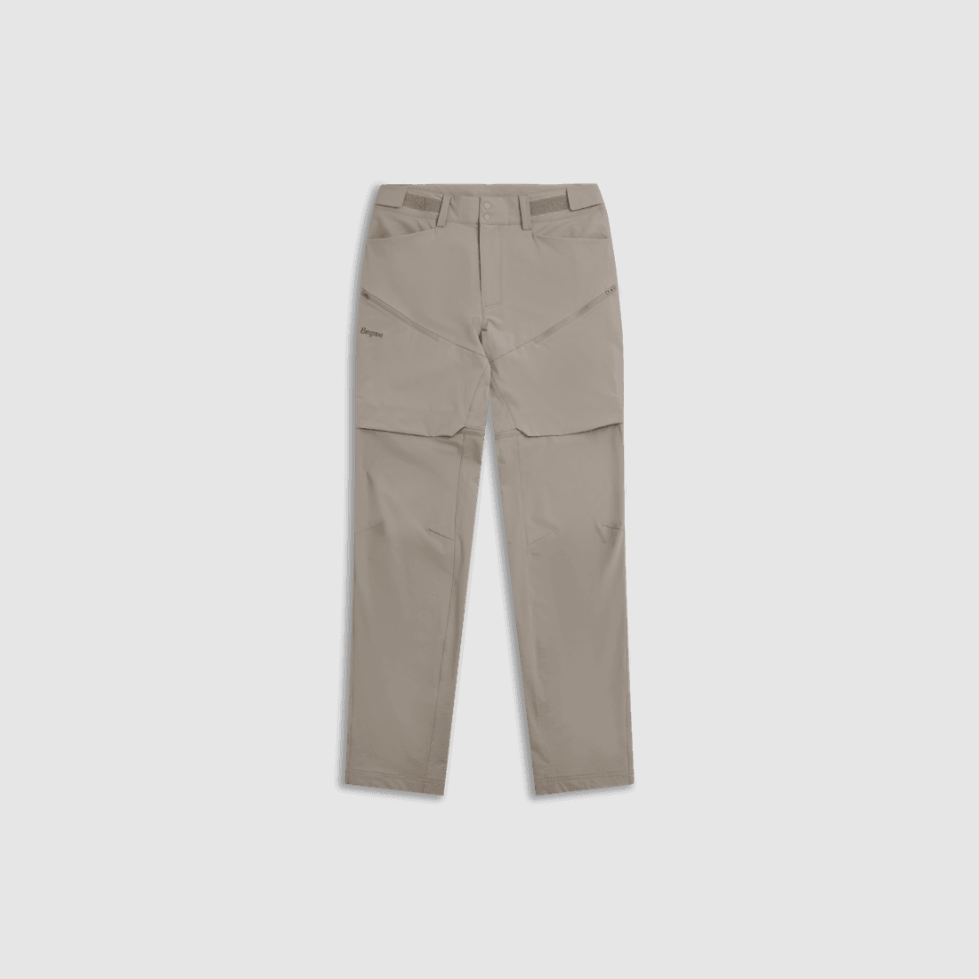 Bergans Convertible Zip-Off Softshell Pantaloni Uomo Rock Taupe 50