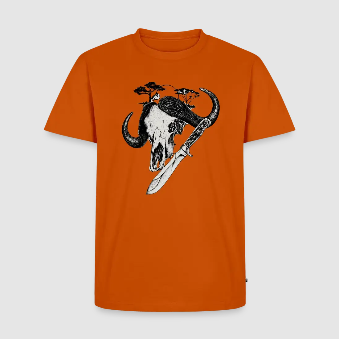 PUMA Men´s Premium T-Shirt „White Hunter – Big Game"