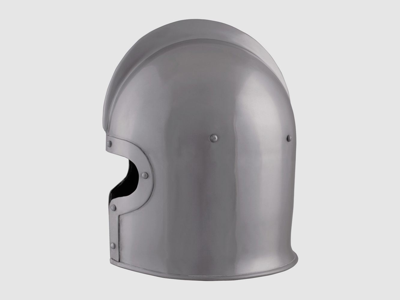 Barbuta helm met leren inleg, afbeelding 2 van 2