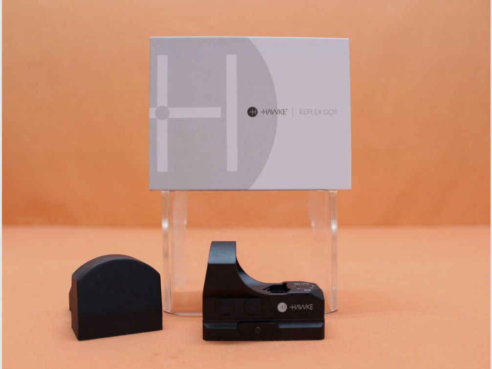 HAWKE HAWKE Celownik Reflex Dot 1x30 (12145) Celownik punktowy Circle Dot 2MOA Punkt/ 35MOA Okrąg/ 1MOA Klik