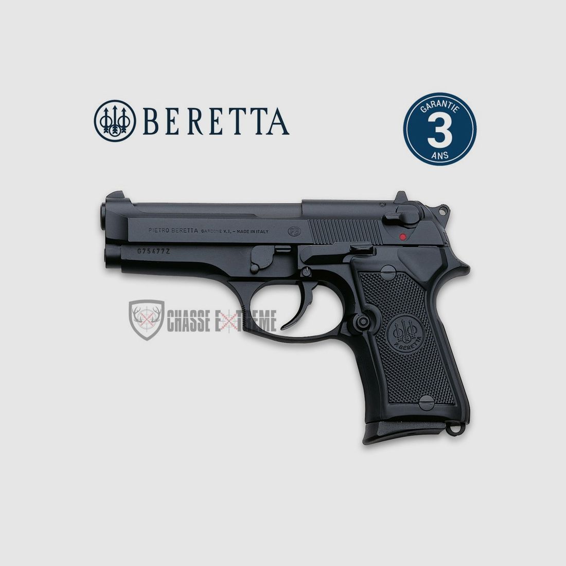 Pistola BERETTA 92Fs Compact Cal 9mm Para