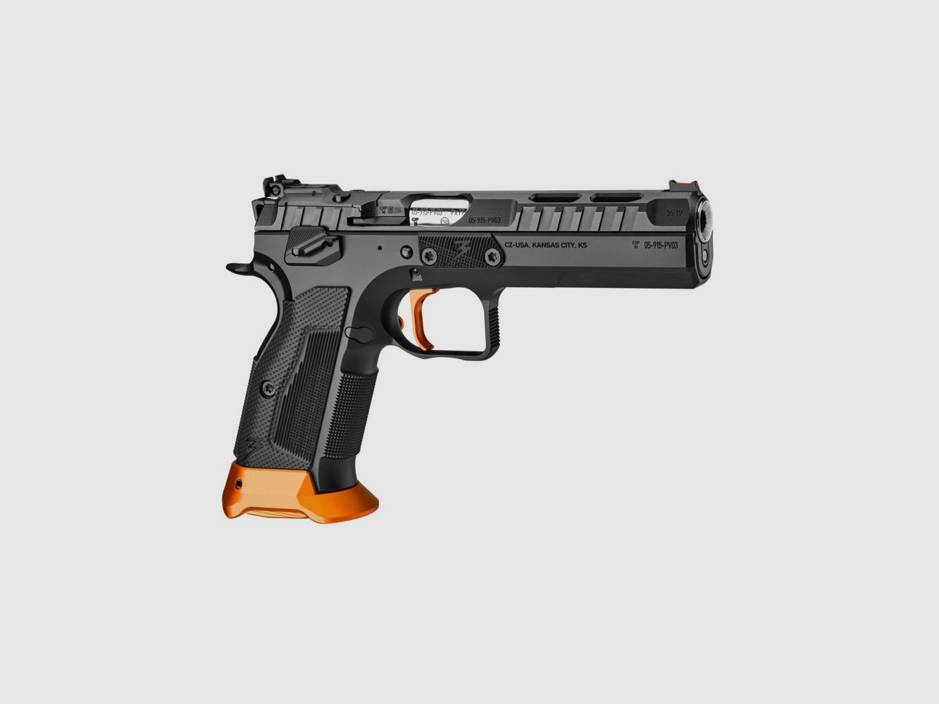 PISTOLET CZ TS 3 ORANGE LUB KAL. 9X19, zdjęcie 2 z 3