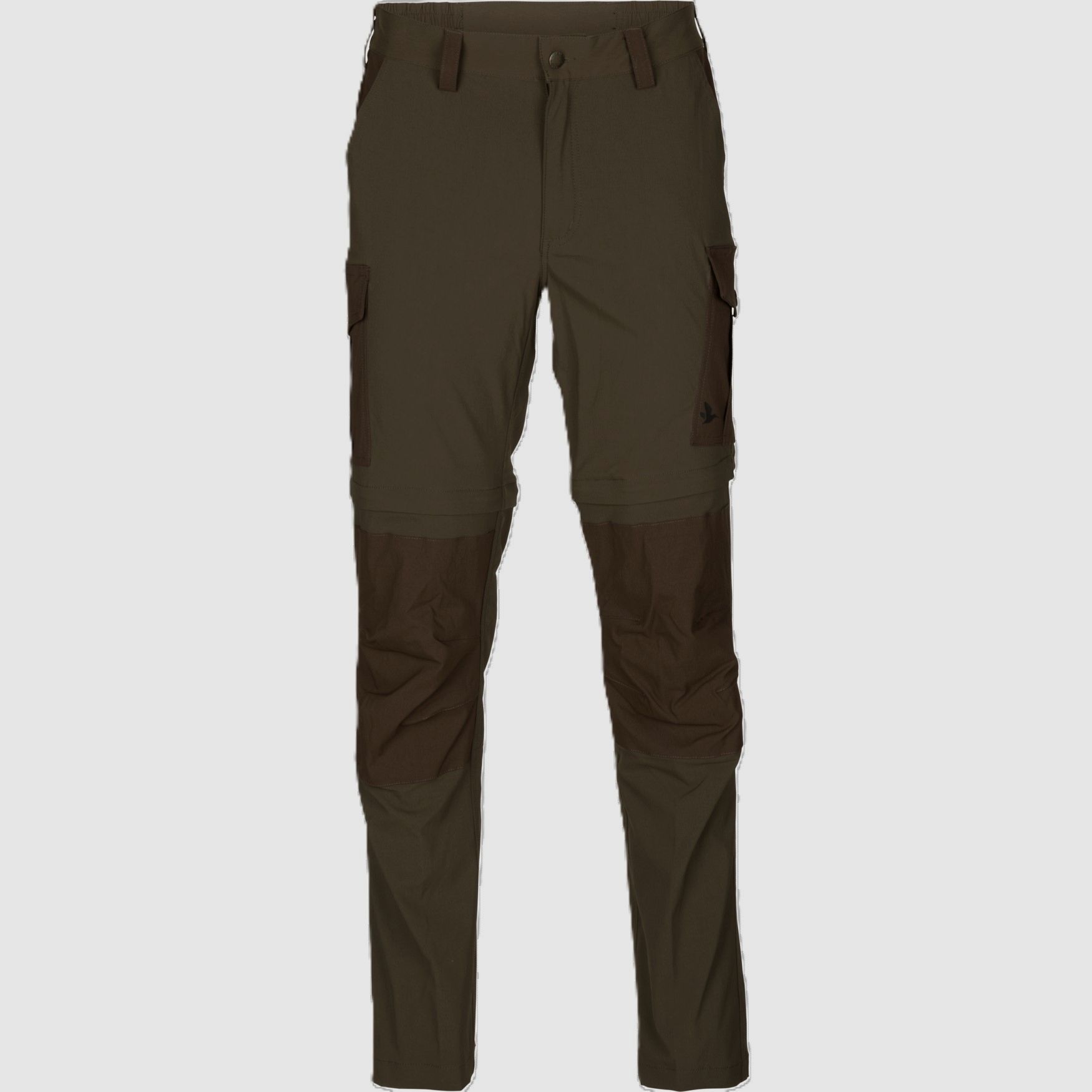 Seeland Birch Zip-Off Trousers - Pine Green/Demitasse Brown, afbeelding 1 van 12