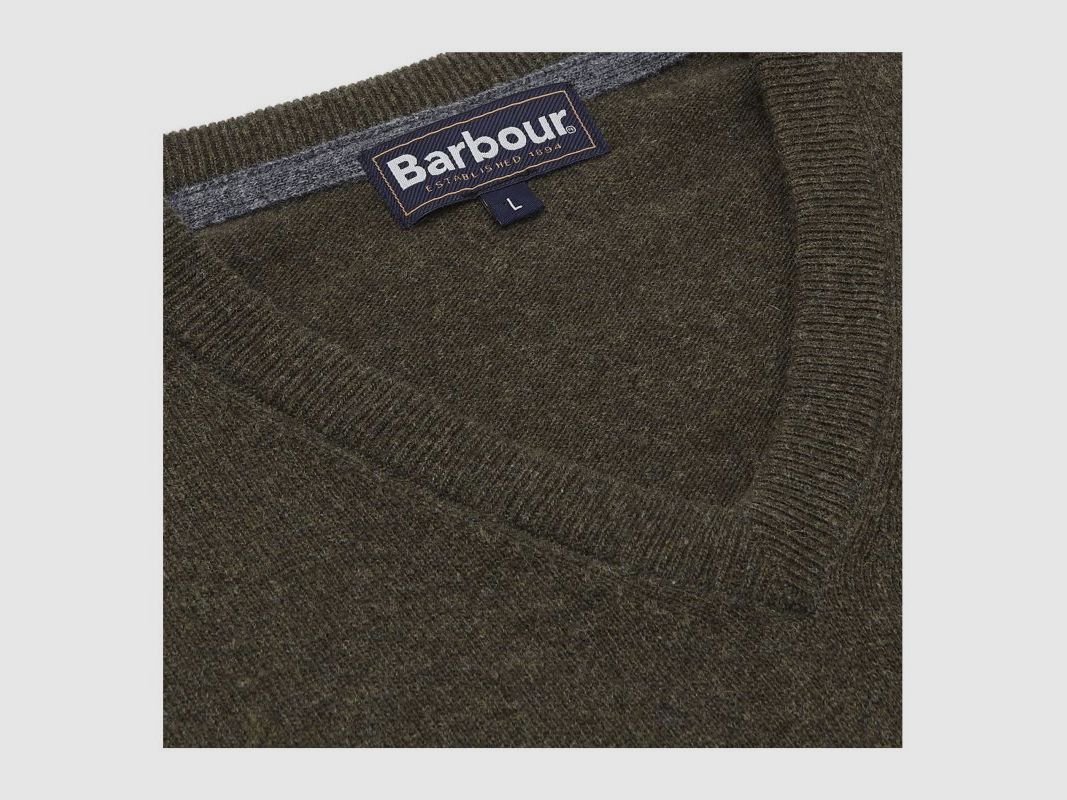 Barbour Essential Lambswool V Neck