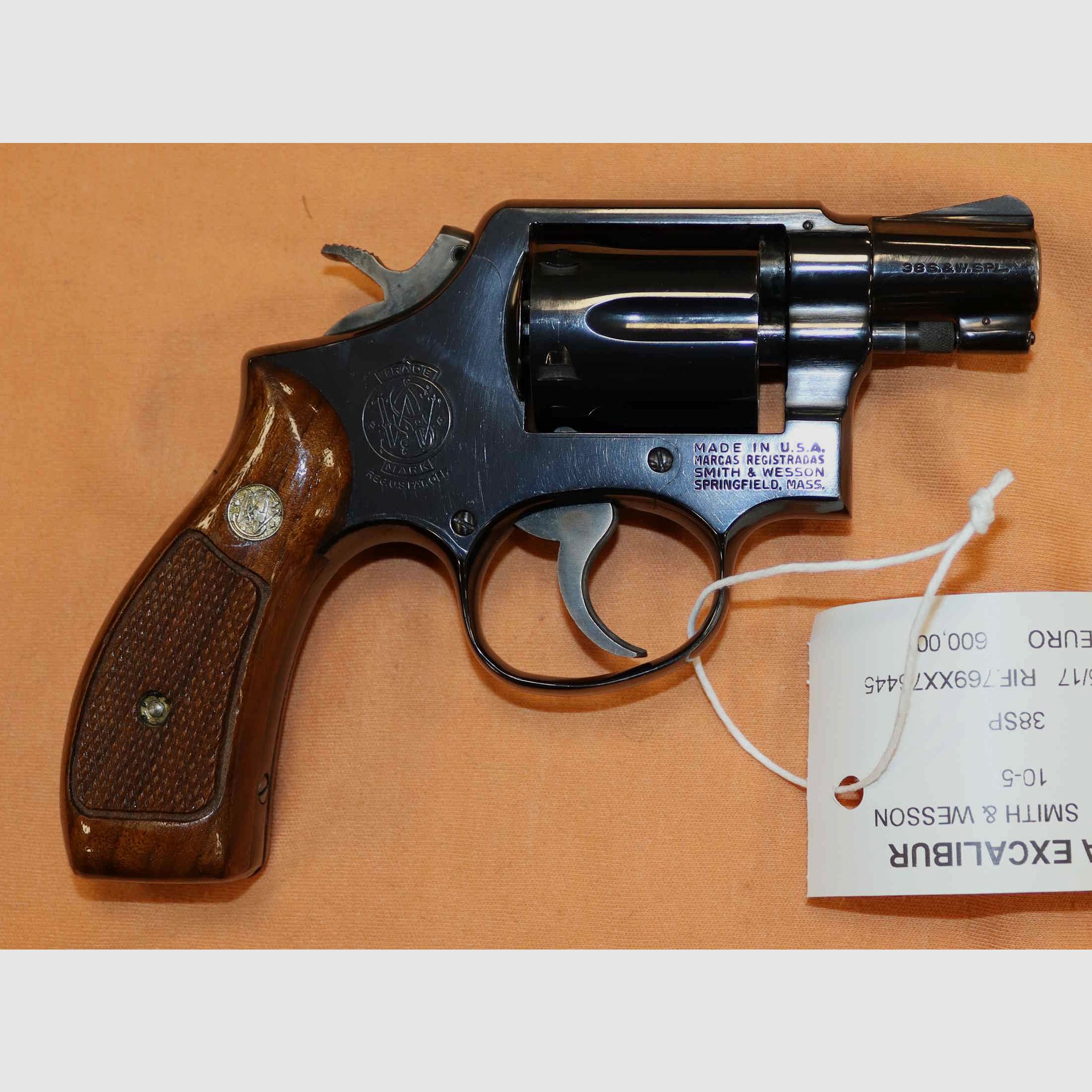 Revólver Smith & Wesson Modelo 10-5 Calibre 38SP, imagen 4 de 5