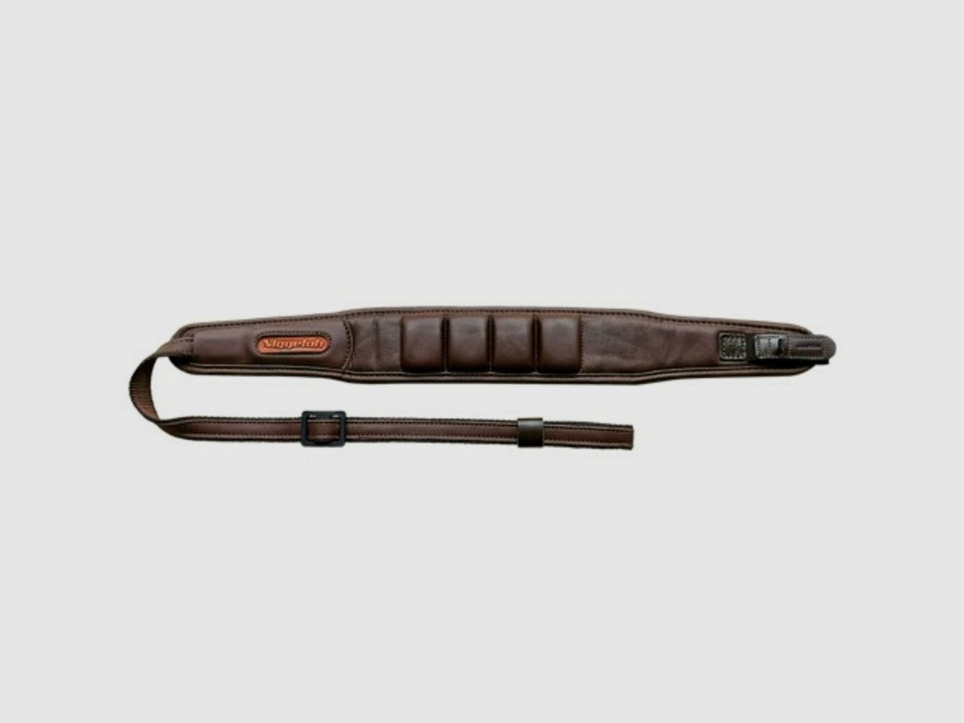 Sangle de fusil rembourrée Niggeloh Premium Paddy marron
