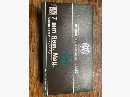 RWS 7mm Rem. Mag. EVOLUTION GREEN
