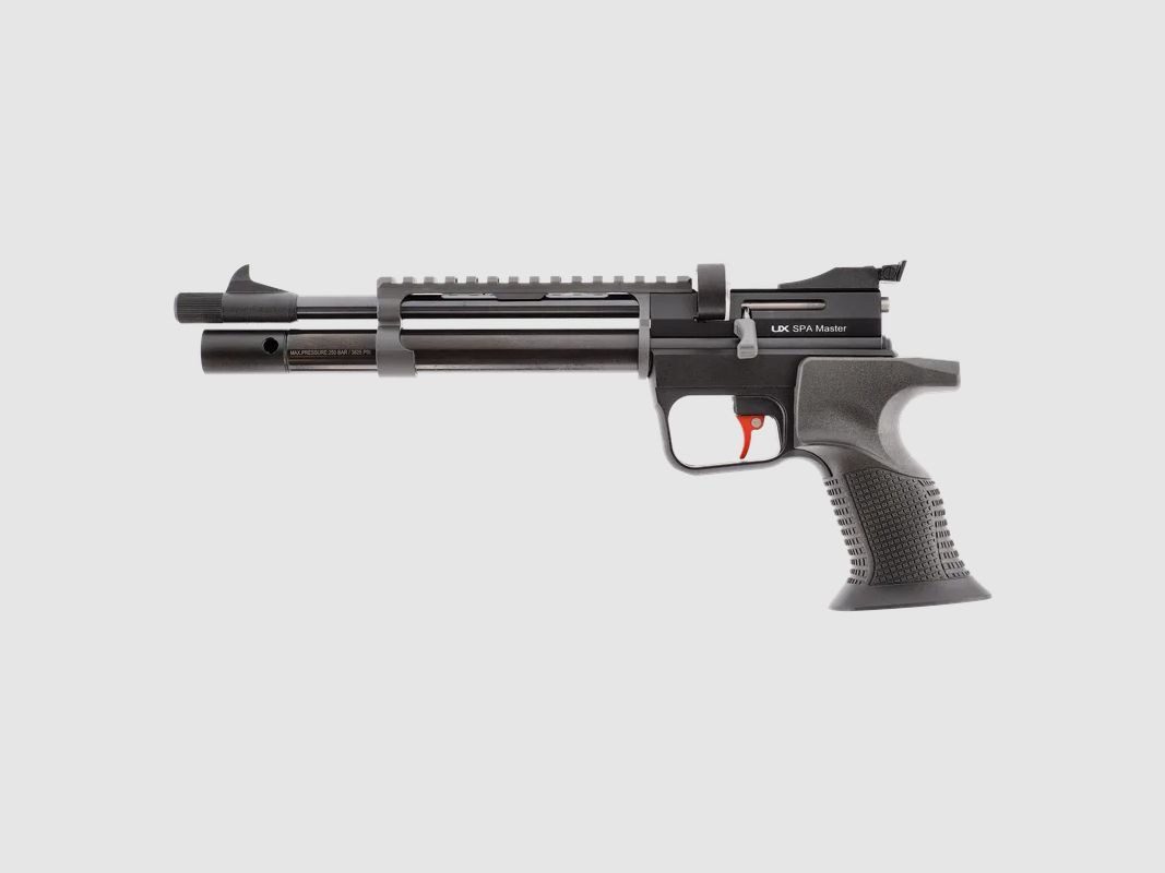 UX SPA MASTER PCP AIR RIFLE BLACK 4.5MM 16 J 9 RD, image 1 of 3