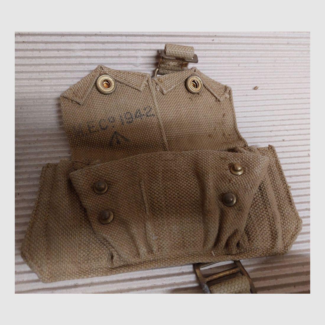 Bolsa de cartuchos Enfield British Smle Lee Enfield No1 MKIII, bolsa de cargador