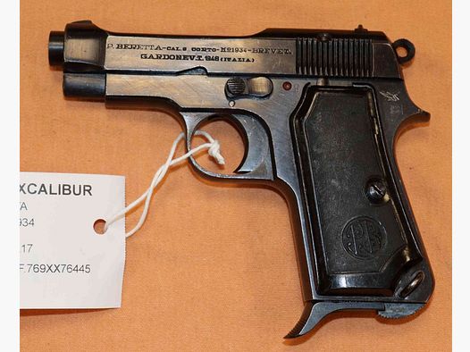 Beretta Model 1934 Pistol Caliber 9 Short