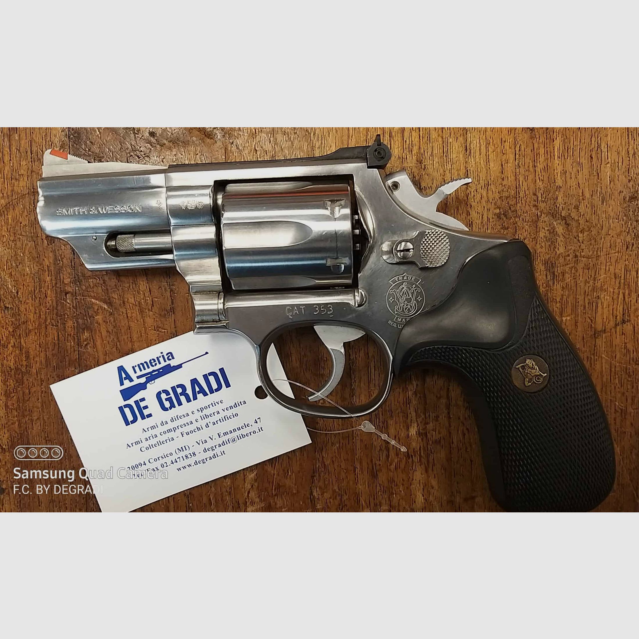 SMITH & WESSON 66-2 357 MAGNUM, immagine 3 di 3