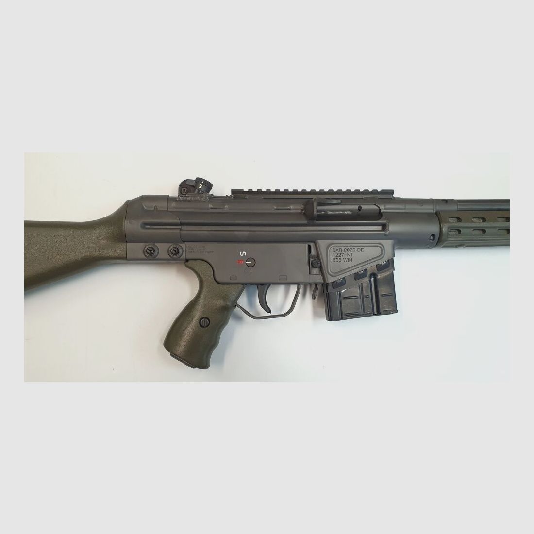 Schwaben Arms GmbH Semi-Automatic Rifle SAR M41 SPORTMATCH MF3 G3KT Caliber 308win. - MADE IN GERMANY - similar to HK41/G3, image 2 of 10