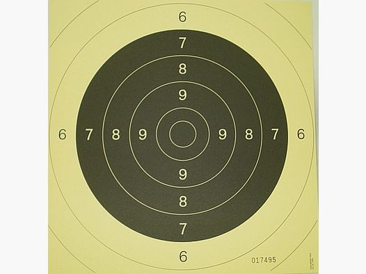 Spiegel f. Pistolenscheibe 25m - GK/KK 100m Maße:26x26cm aStück