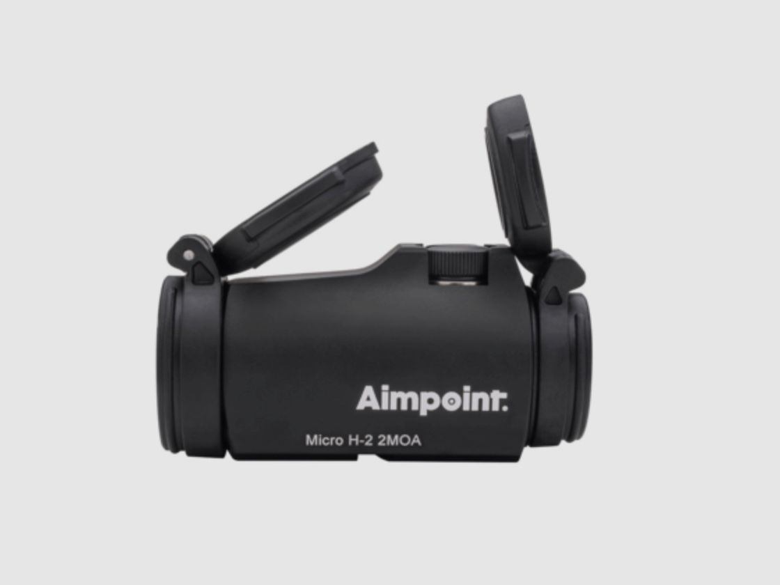 Aimpoint 682510205 Micro H-2 Black Red Dot 2 MOA ohne Montage