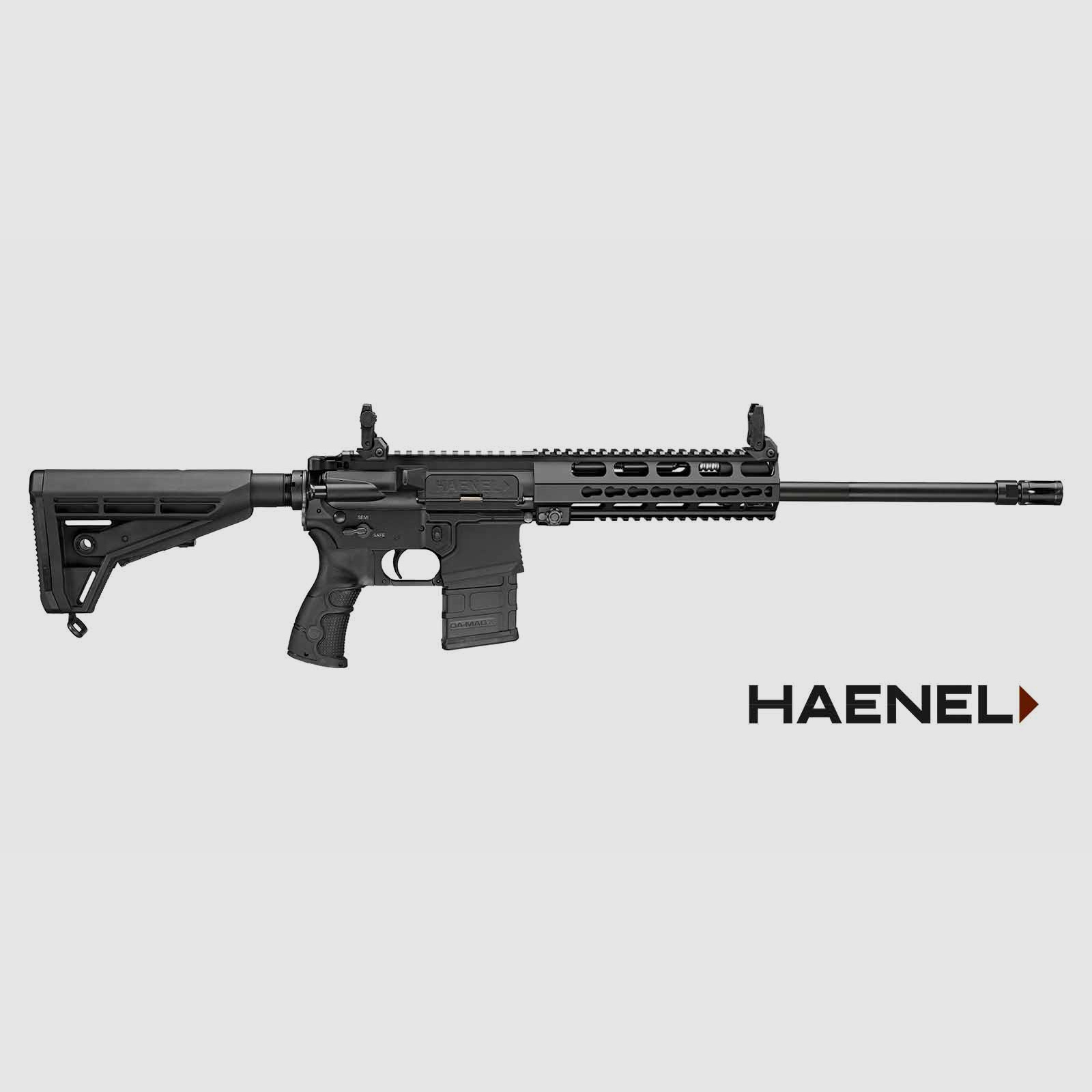 Haenel CR223, 16.65", black KeyMod, caliber .223Rem || semi-automatic rifle