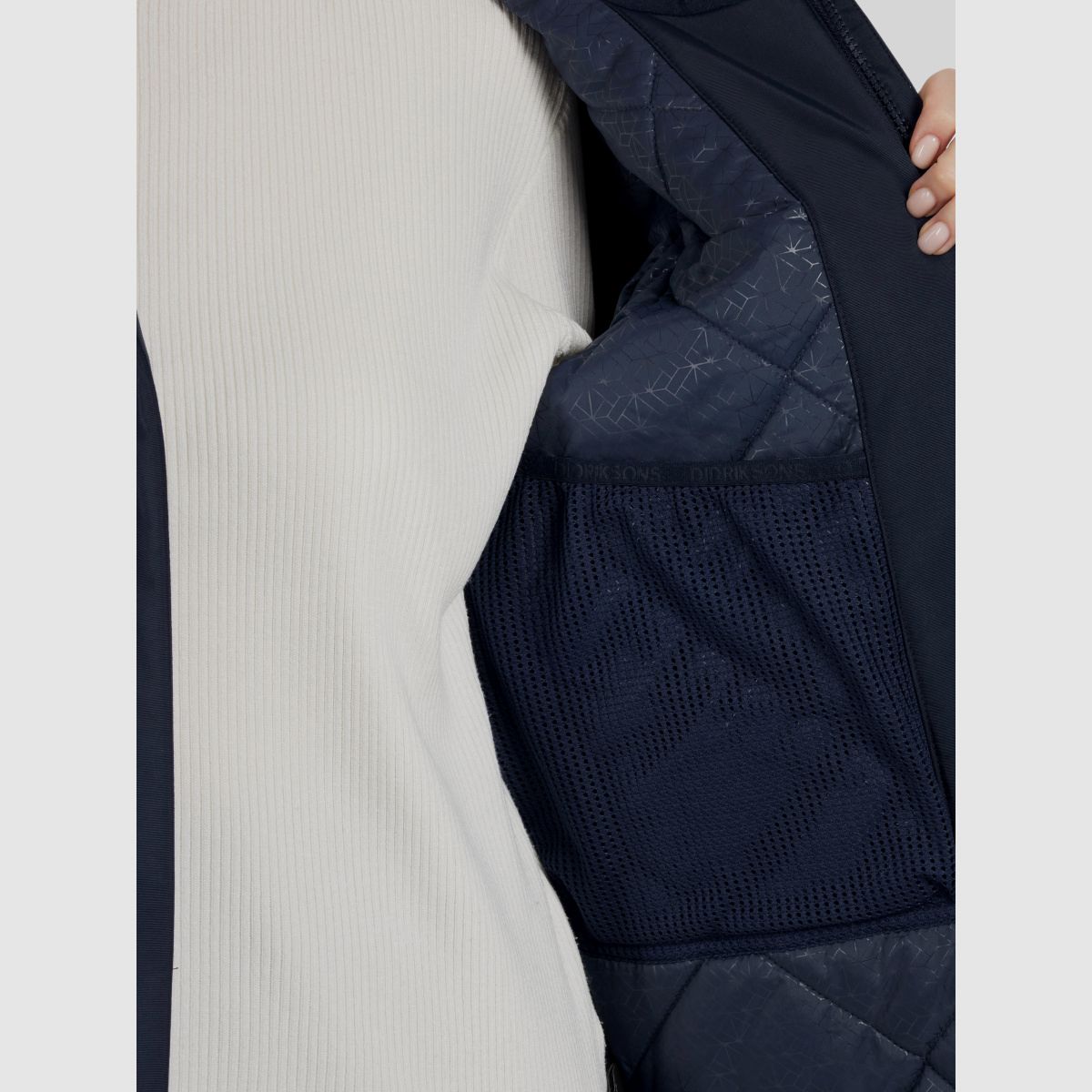 DIDRIKSONS Parka Damski Frida 7 Dark Night Blue