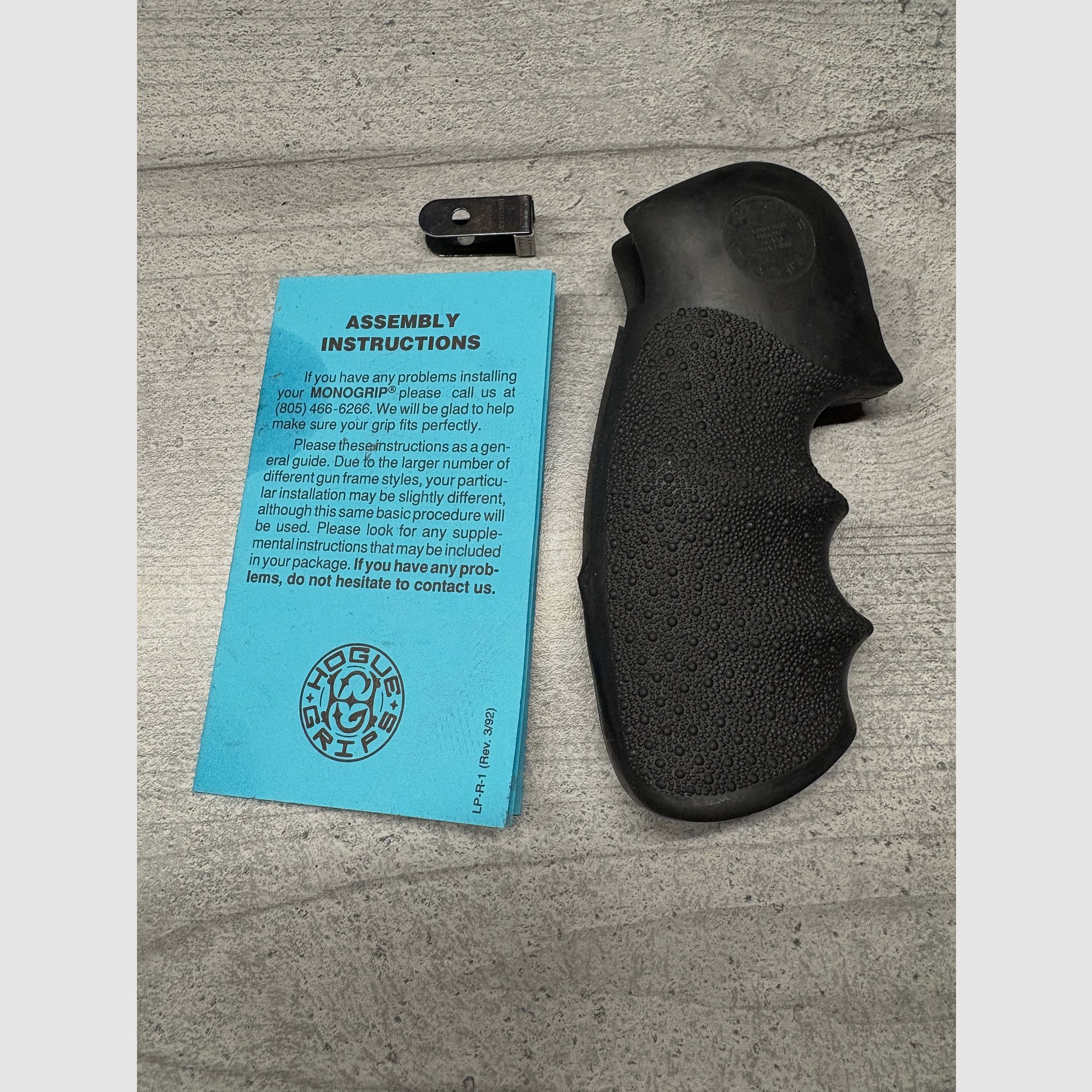 Hogue Monogrip für S&W Rundgriff
