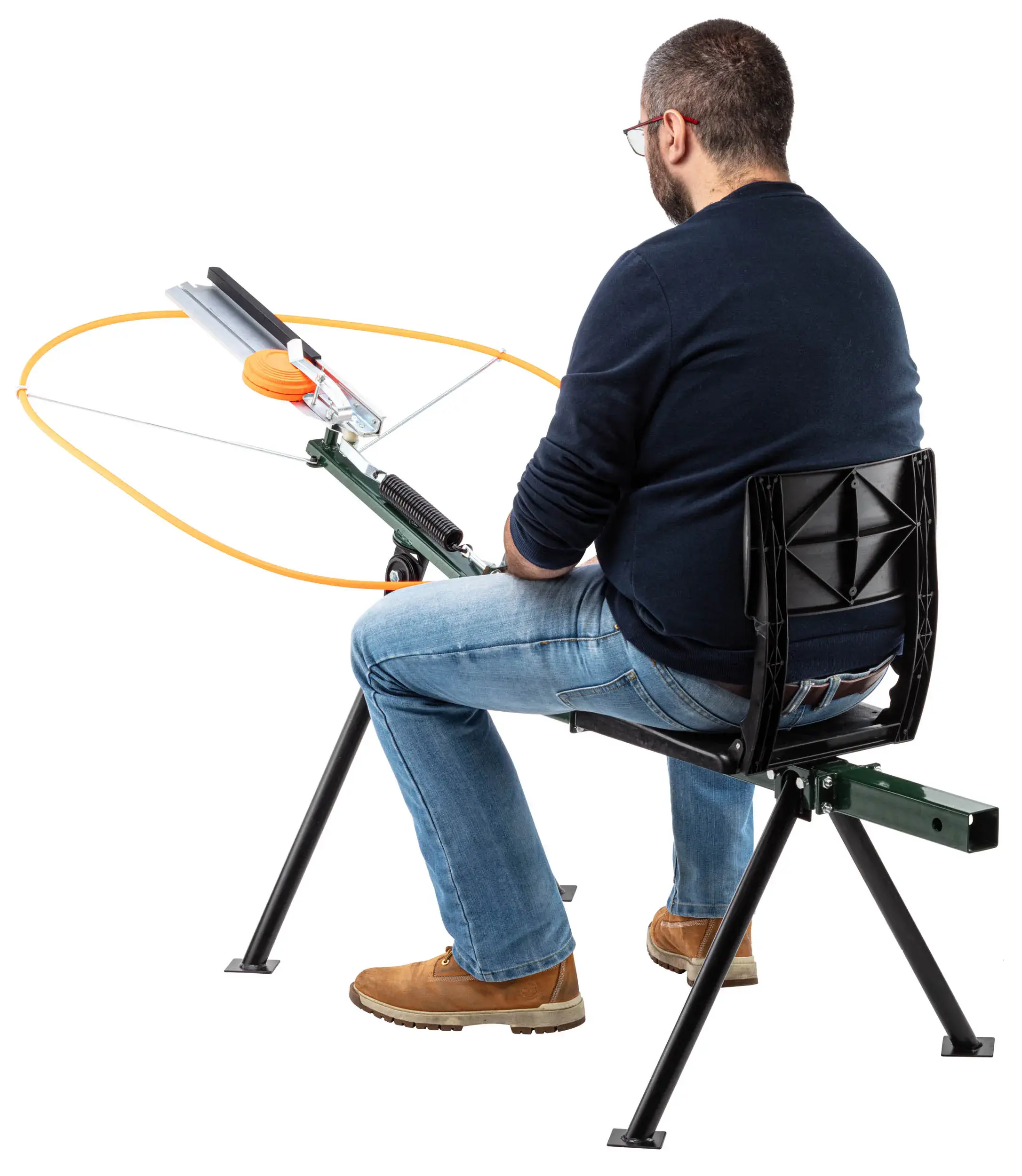 Wurfscheibenwerfer Ball Trap mit Sitz, Bild 16 von 18