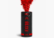 Enolagaye EG18 Grenade Fumigène Haute Puissance avec Détonateur à Tirage (rouge)