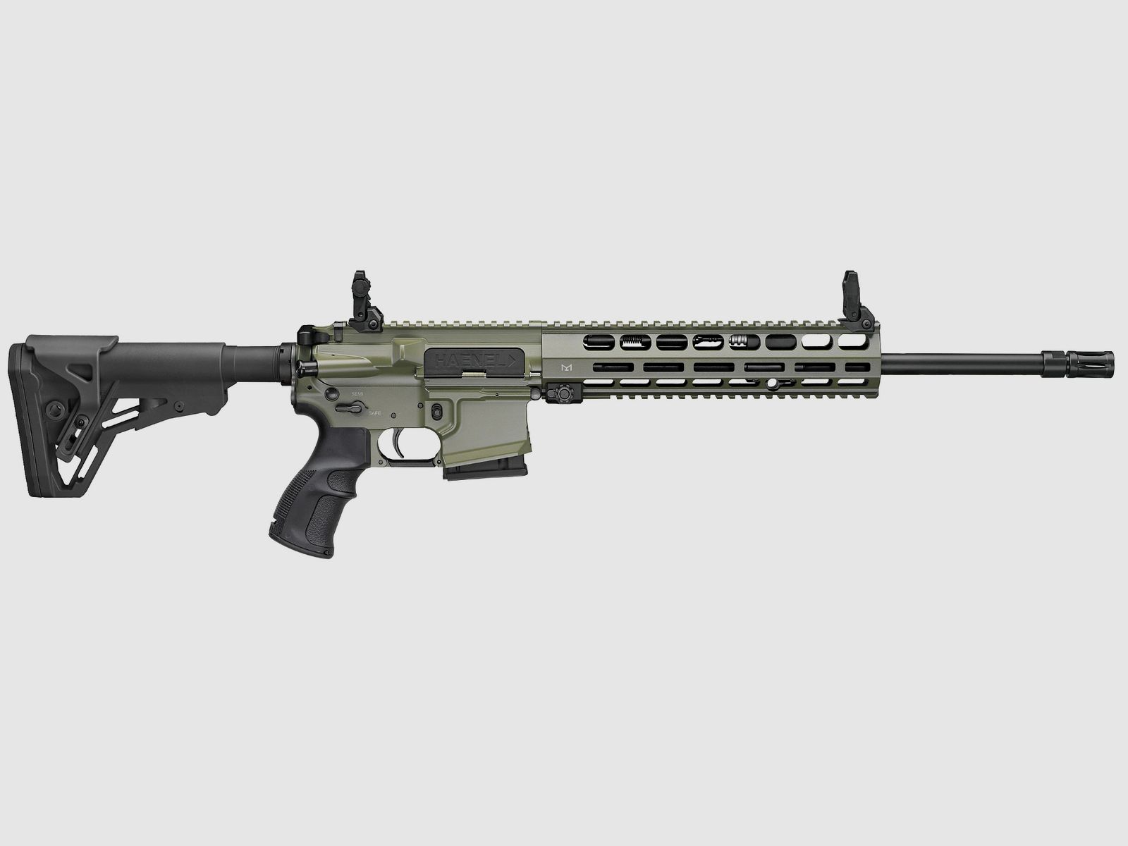 Haenel CR223, 16,65", olijf, kaliber .223Rem || semi-automatisch geweer