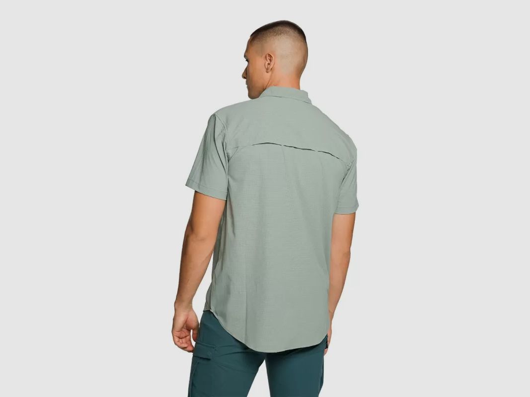 Trangoworld CAMICIA ESERA DF GRIGIO BLU, immagine 3 di 4