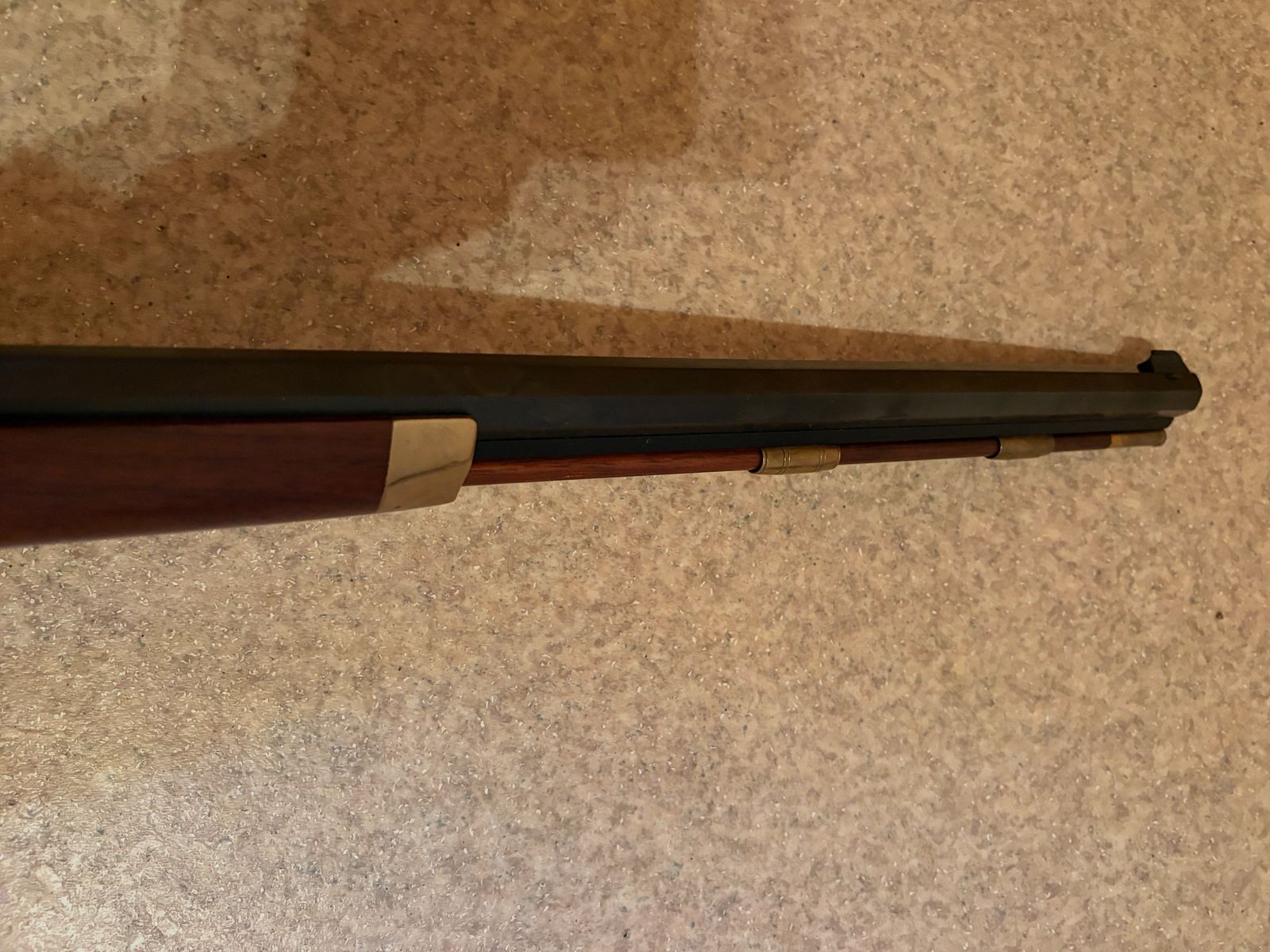Beautiful muzzleloader for sale with case and accessories.