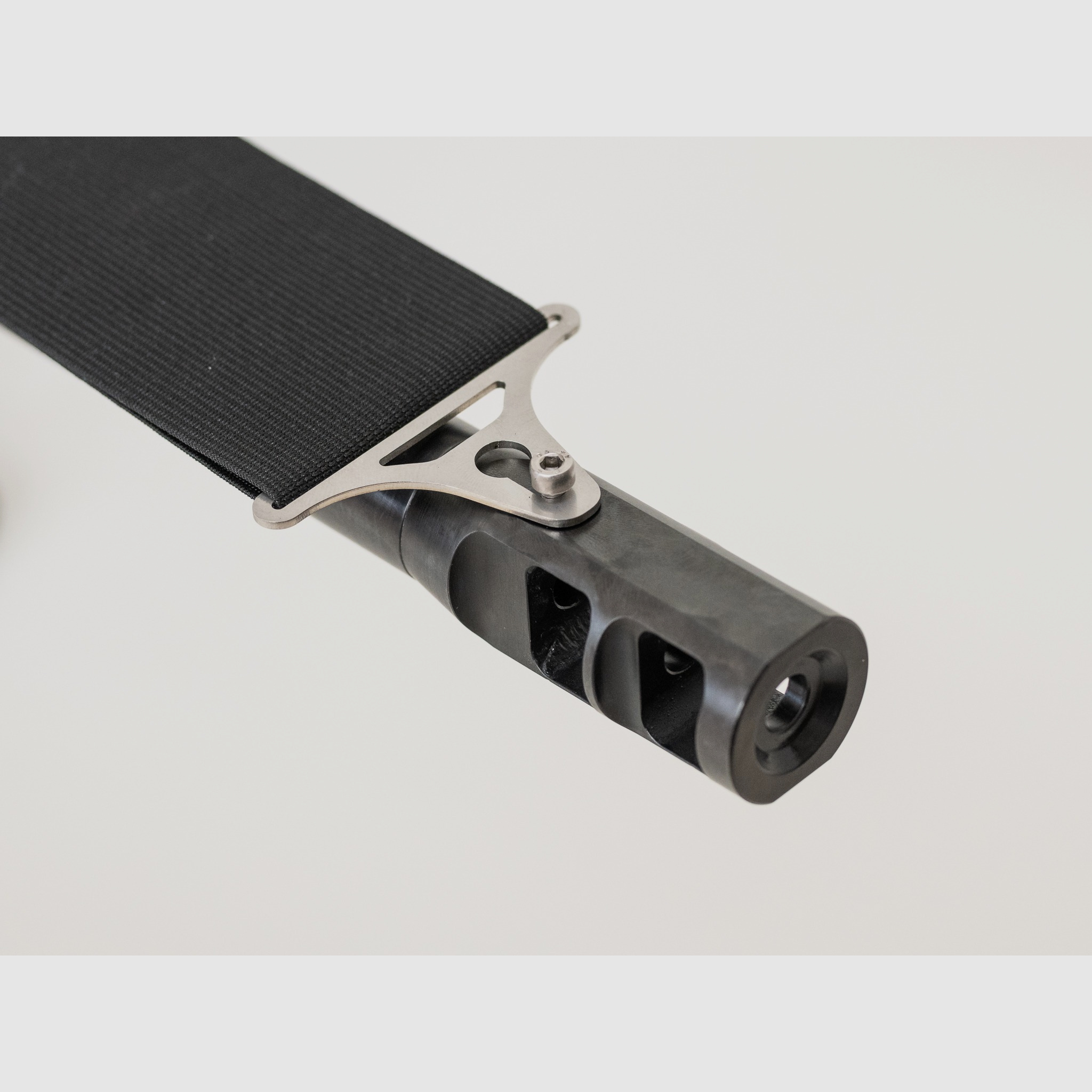 Universal flicker tape 60mm hook-and-loop fastener in black