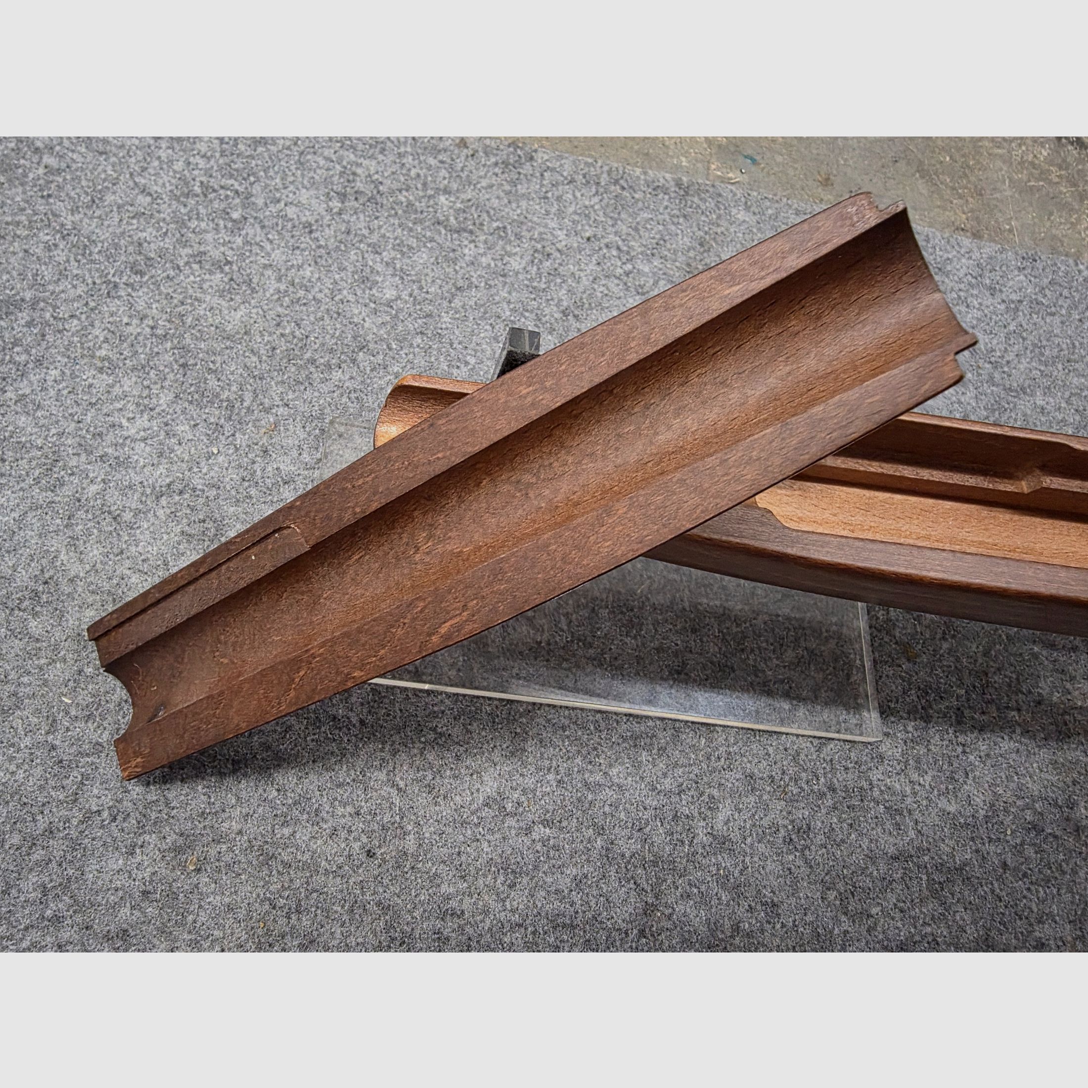 Super seltener Holzschaft für ERMA EGG1 Schreckschuss Gewehr PAK 8mm, Bild 6 von 6