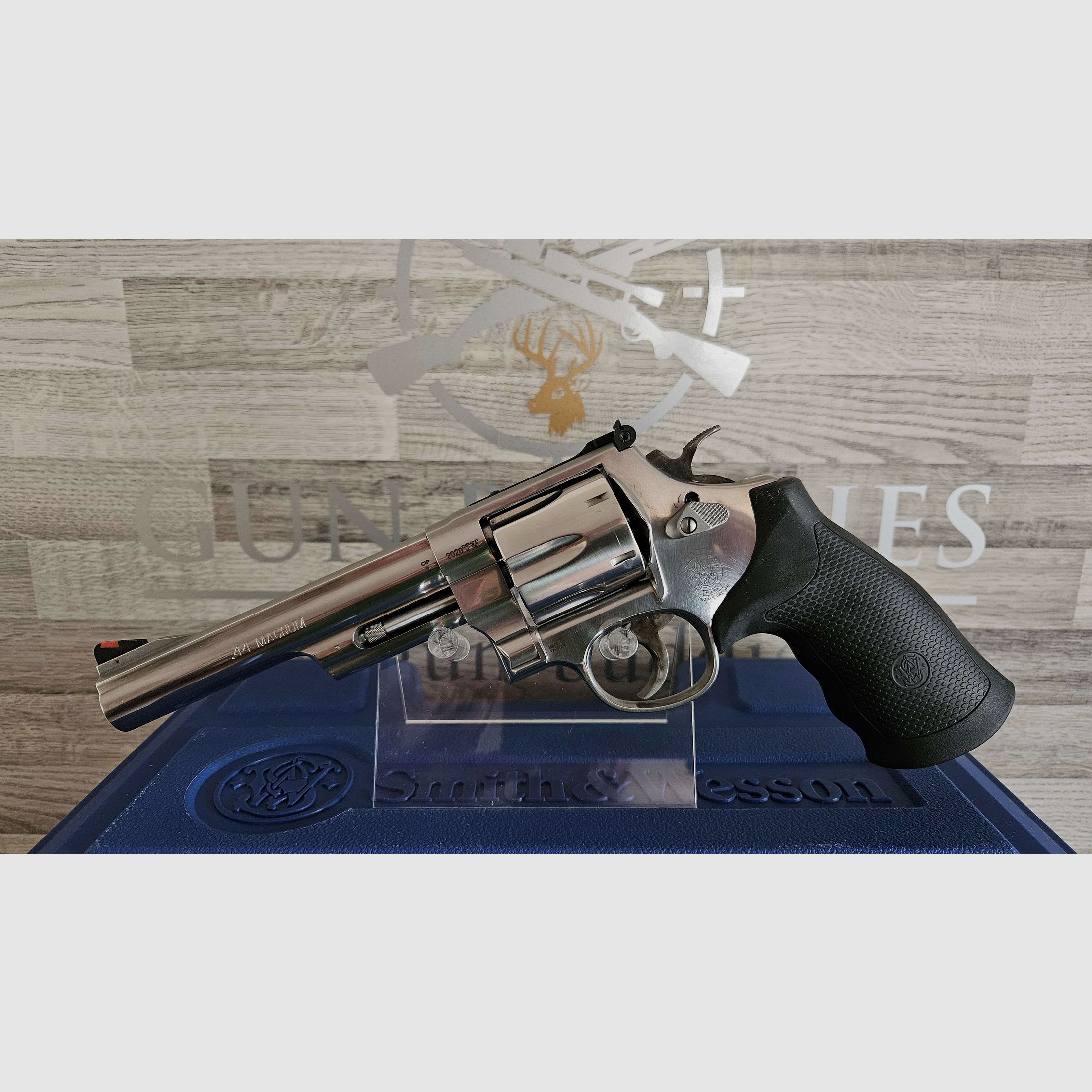 Revólver Smith&Wesson 629-6 Longitud de cañón 6" Cal. .44Mag Acero inoxidable - ¡envío gratis! - Producto nuevo del comercio especializado