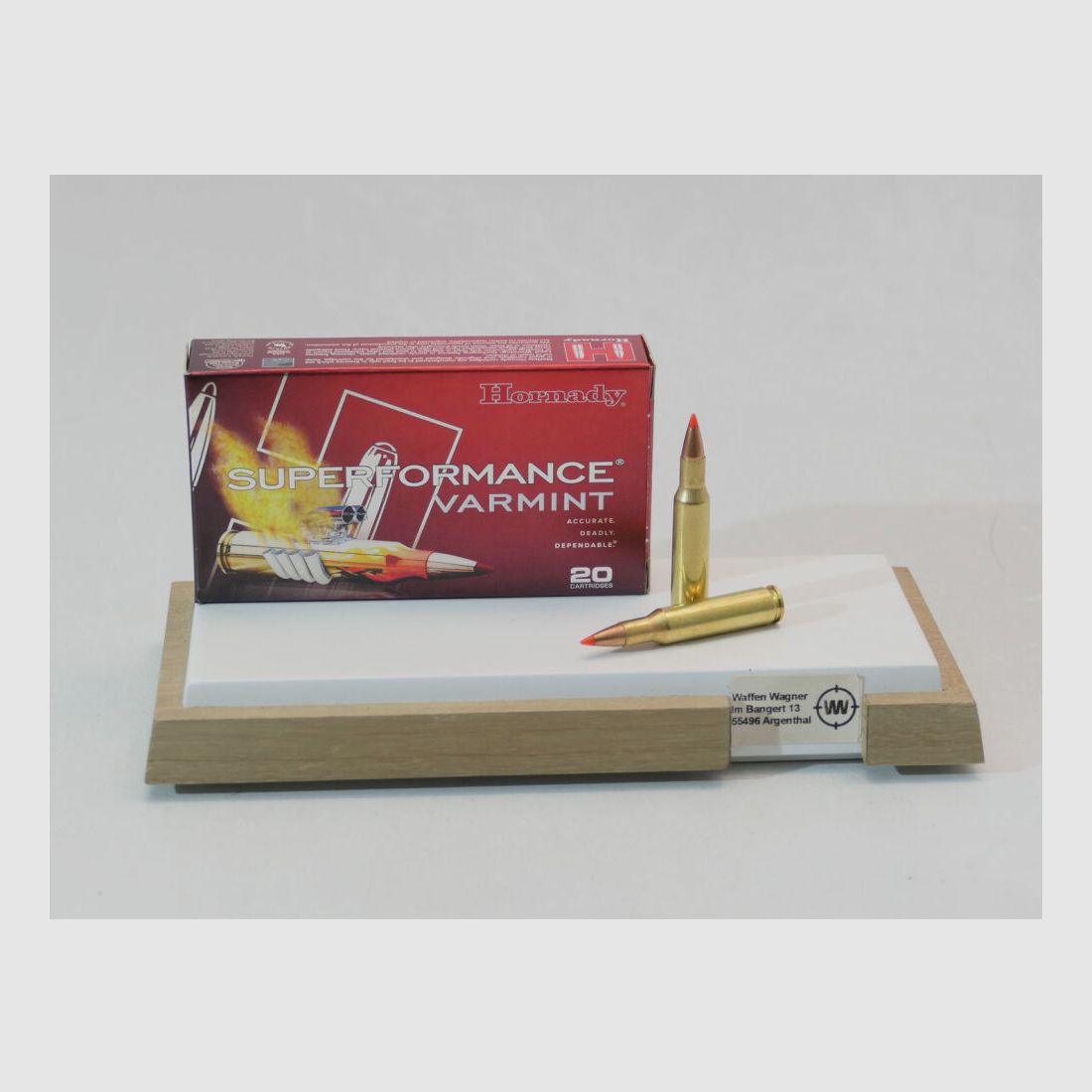 Hornady V-Max SPF 3,2g/50grs à20 .222 Rem.