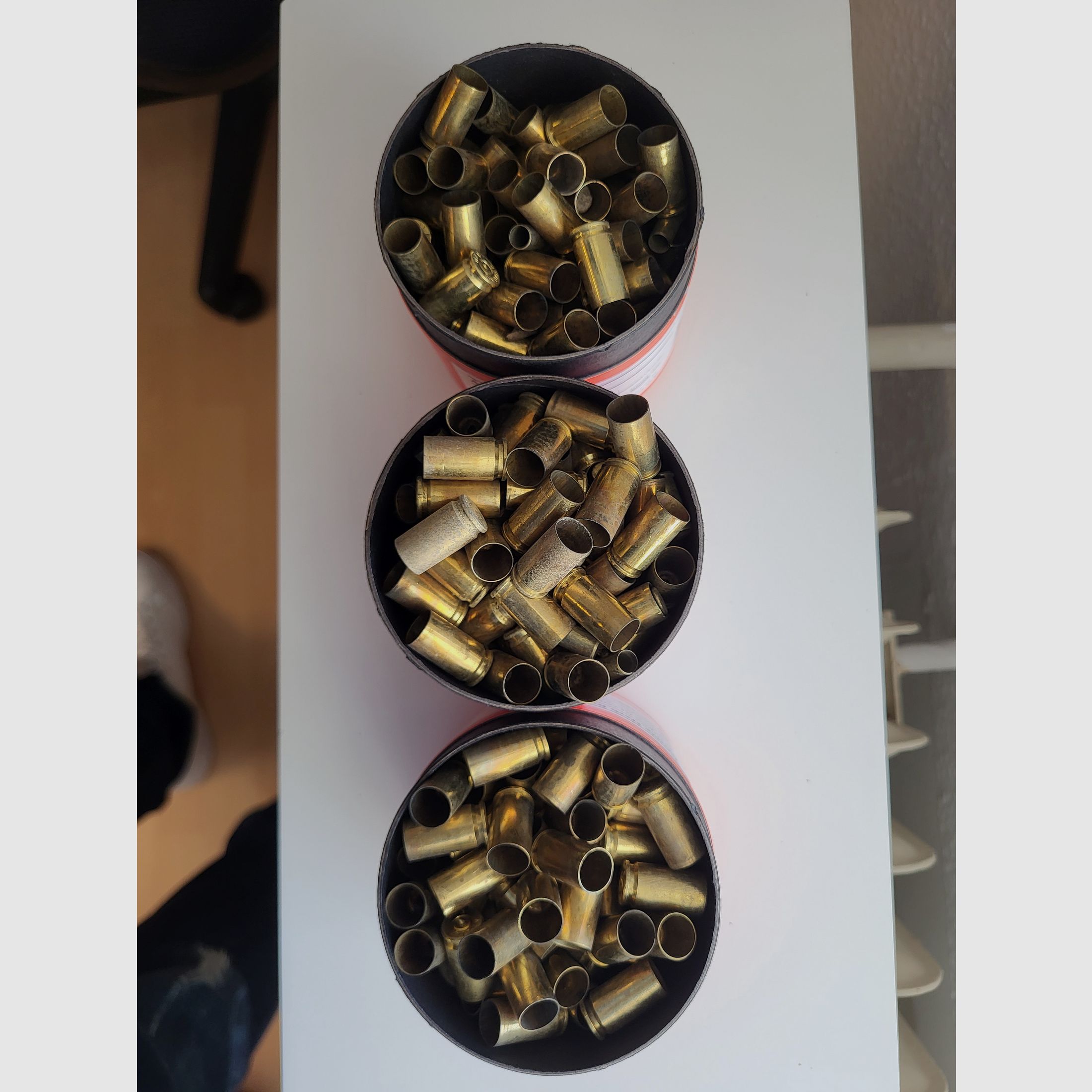 300 Hülsen 9mm Leer Hülsen für Wiederlader 