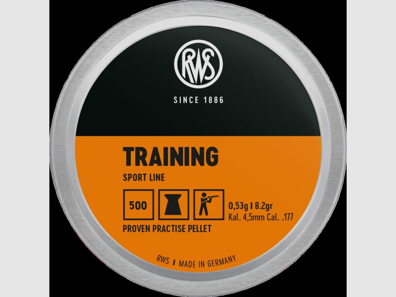 RWS 0,53g Sport Line Training 500S 4,5mm Diabolo