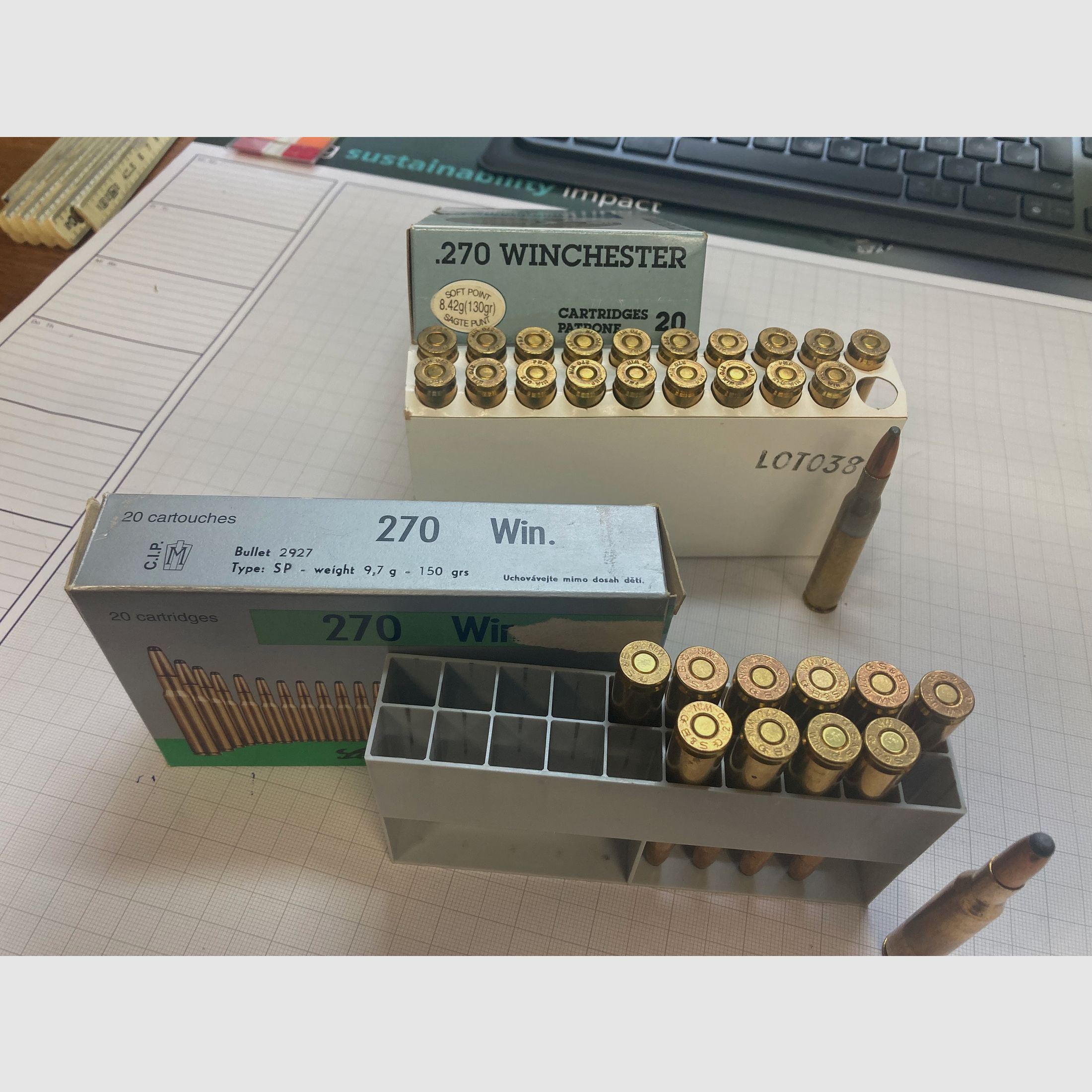 .270 Win surplus ammunition