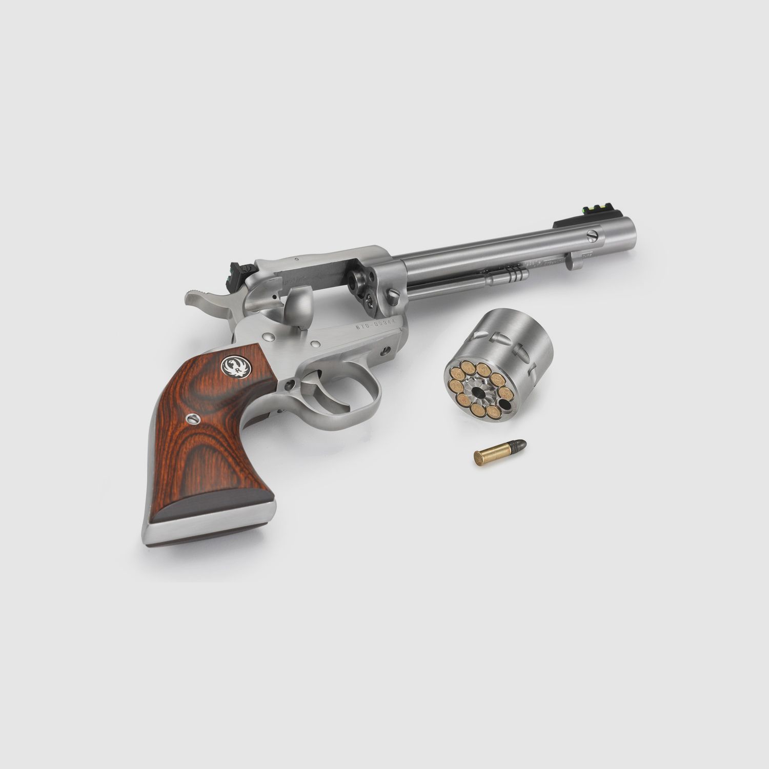 Revolver RUGER SINGLE TEN 22L 5,1/2" INOX 10 Schuss, Bild 4 von 5