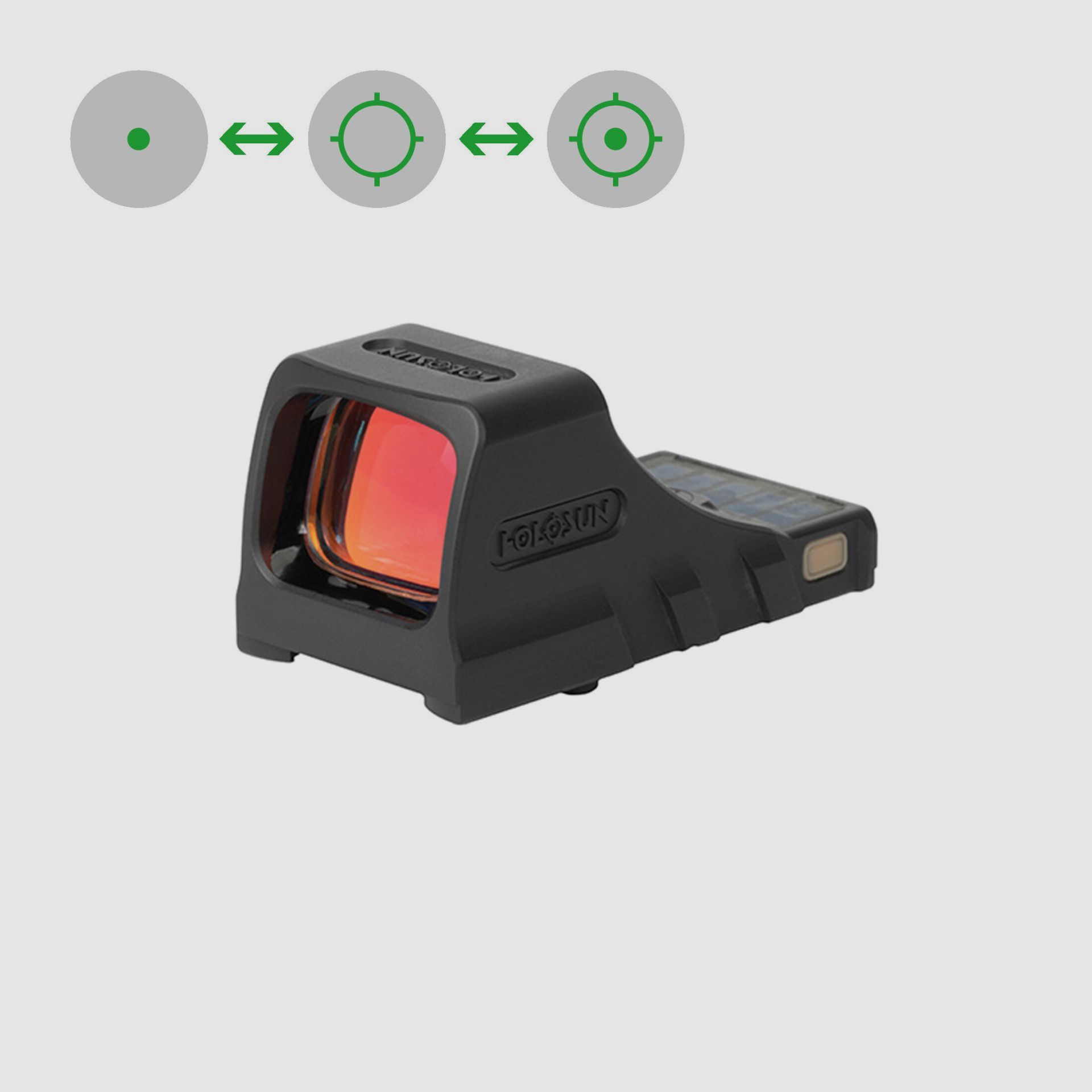 Holosun SCS-PDP-GR Reflexvisier Dot Sight ELITE