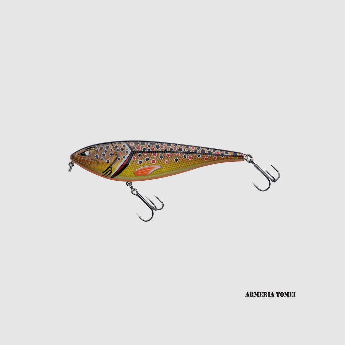 BERKLEY – ZILLA GLIDER 160 Brown Trout 65g 16cm 0.5-2.0m