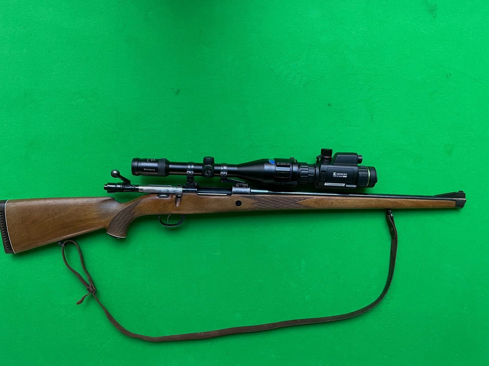Kettner Stutzen Mod. L 83 mit Zeiss Glas & Vorsatz